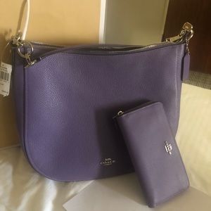 Coach purse and wallet